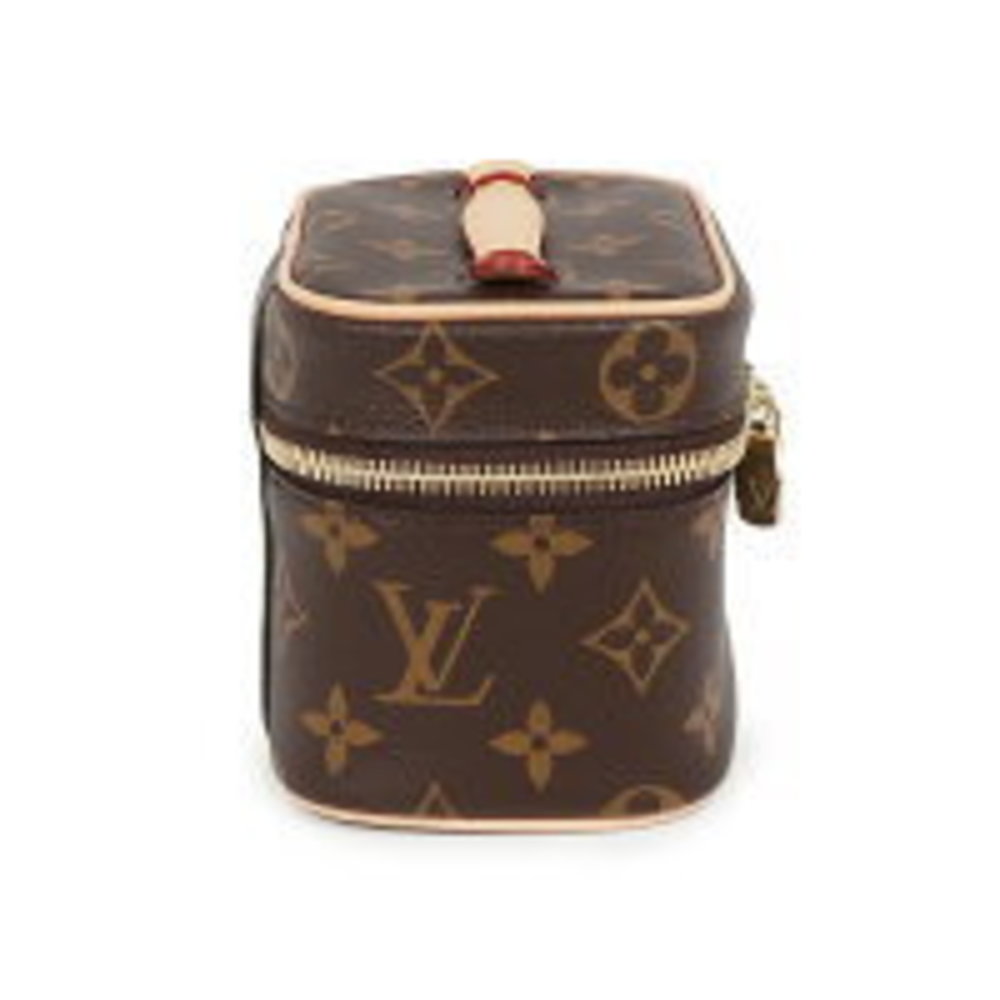 Louis Vuitton Monogram Nice Nano Brown Leather Vanity - Picture 5 of 8